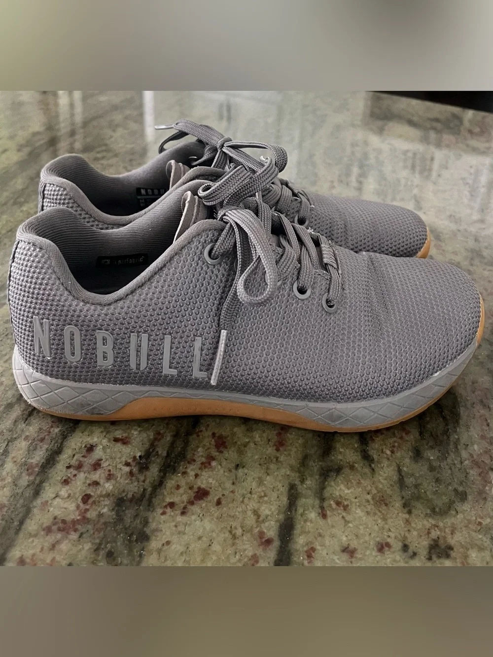 Nobull Dark Gray Superfabric Gym Training Shoes Size Women's 7/mens 5.5